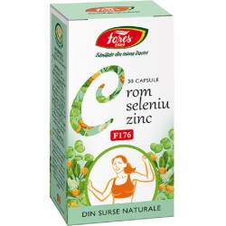 Fares Crom Seleniu Zinc F176 30 capsule