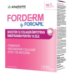 Forderm by Forcapil Booster cu Colagen, 10 flacoane