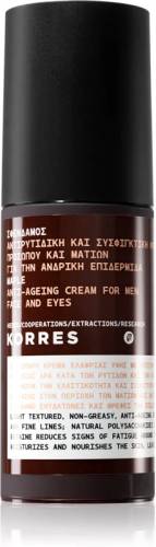 Crema pentru fata si ochi anti-age pentru barbati Maple, 50ml, Korres