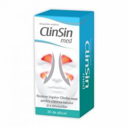 Zdrovit ClinSin med rezerve irigator 30plicuri