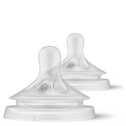 Set tentine cu debit lent pentru +1 luna Natural Response SCY963/02, 2 bucati, Philips Avent