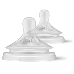 Set tentine cu debit pentru hrana consistenta +6 luni SCY966/02 Natural Response SCY966/02, 2 bucati, Philips Avent