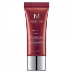 BB Cream M Perfect Cover SPF42/PA+++ Nuanta 27/Bej miere, 20ml, Missha