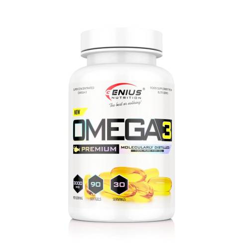 Omega-3, 90 capsule, Genius Nutrition