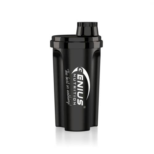 Shaker negru, 700ml, Genius Nutrition