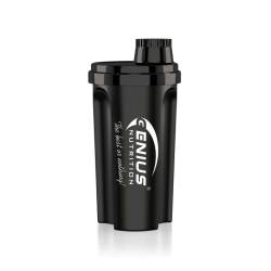 Shaker negru, 700ml, Genius Nutrition