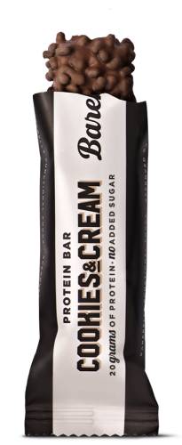 Baton proteic cu aroma de biscuiti si frisca, 55g, Barebells