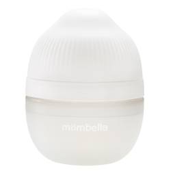 Biberon anticolici cu tetina din silicon 100% Breast-Like Ivory, 120ml, Mombella