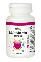 Multivitamin complex cu Acid Folic, 30 comprimate, Dacia Plant