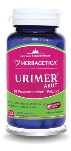 Urimer Akut, 30 capsule, Herbagetica