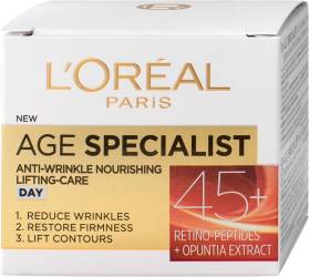 Crema de zi Age Specialist 45+, 50ml, L'Oreal Paris