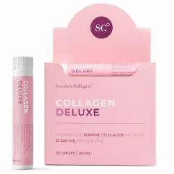 Swedish Nutra Colagen Deluxe Lichid Hidrolizat Marin 12.500 mg 20 fiole