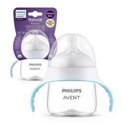 Cana de tranzitie cu manere ergonomice pentru +6 luni Natural Response SCF263/61, 150ml, Philips Avent