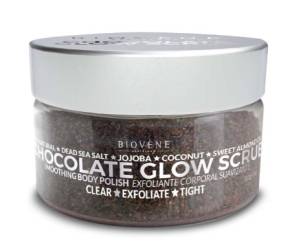 Scrub pentru corp cu ciocolata Chocolate Glow, 200g, Biovene