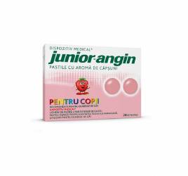 Junior-Angin x 24 pastile aroma fructe