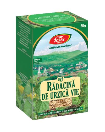 Ceai radacina de urzica vie U95, 50g, Fares