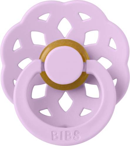 Suzeta din latex cu tetina rotunda 0 luni+ Boheme Violet Sky, 1 bucata, Bibs