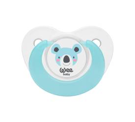 Set suzete din silicon cu forma ortodontica nr.2, 2 bucati, Wee Baby