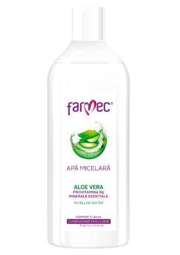 Apa micelara cu Aloe Vera, 400ml, Farmec
