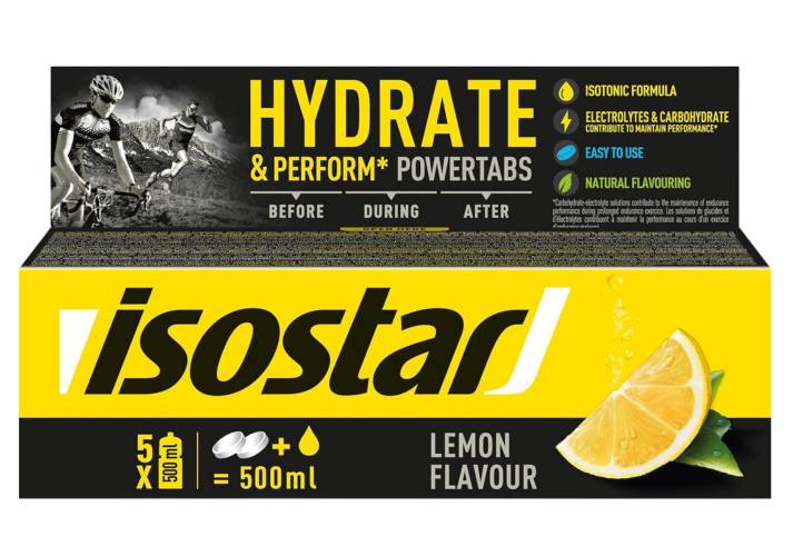 Tablete izotonice Lemon, 120g, Isostar