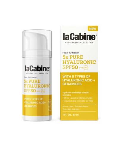 Crema 5xPure Hyaluronic SPF50, 30ml, La Cabine
