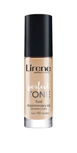 Fond de ten Perfect Tone 102 Nude, 30ml, Lirene