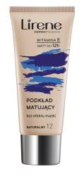 Fluid matifiant Natural 12 Nature Matte, 30ml, Lirene