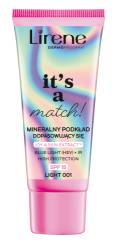 Fond de ten adaptabil nuantei tenului 01 SPF15 IR It's A Match, 30ml, Lirene