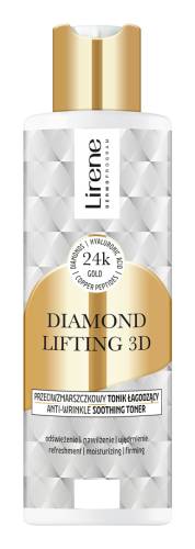 Toner anti-rid calmant Diamond Lifting 3D, 200ml, Lirene