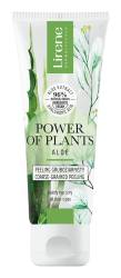 Peeling facial cu granulatie grosiera Aloe Power Of Plants, 75ml, Lirene