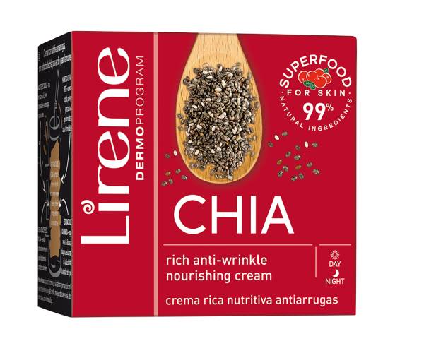 Crema nutritiva zi/noapte chia Superfood, 50ml, Lirene