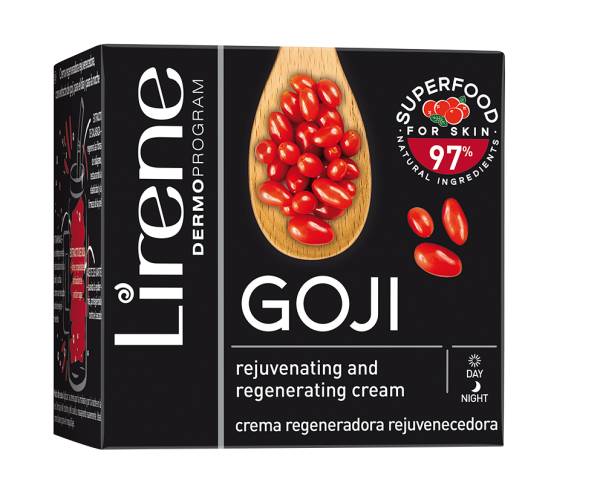 Crema regeneratoare zi/noapte goji Superfood, 50ml, Lirene