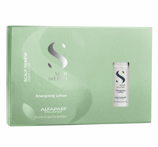 Lotiune pentru anti-cadere a parului Scalp Renew Energizing, 12 fiole x 10ml, Alfaparf