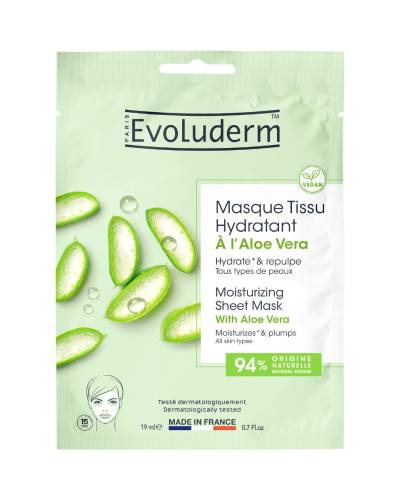 Masca hidratanta Aloe Vera, 19ml, Evoluderm