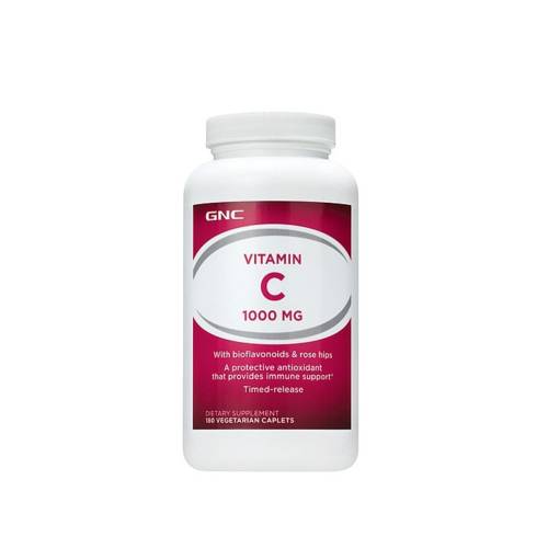 Vitamina C 1000mg, 180 tablete, GNC