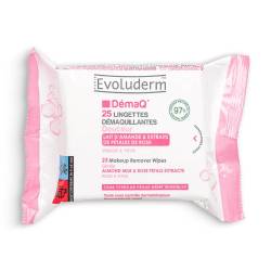 Servetele demachiante pentru toate tipurile de ten, 25 bucat, Evoluderm
