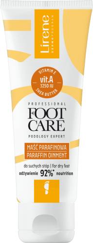 Unguent cu parafina si Vitamina A pentru picioare Professional Foot Care Podology Expert, 75ml, Lirene