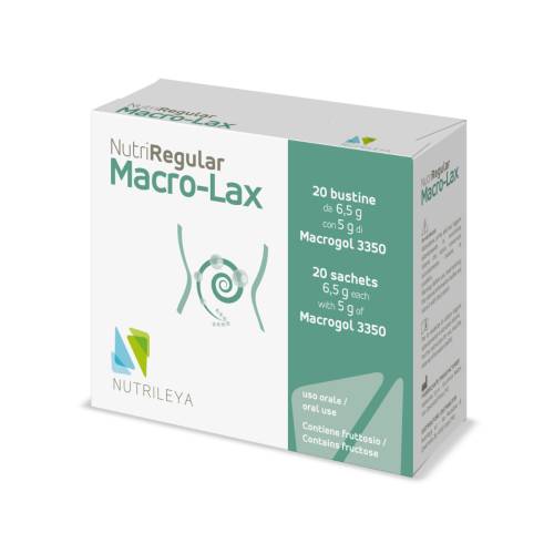 NutriRegular Macro-Lax, 20 plicuri, Nutrileya
