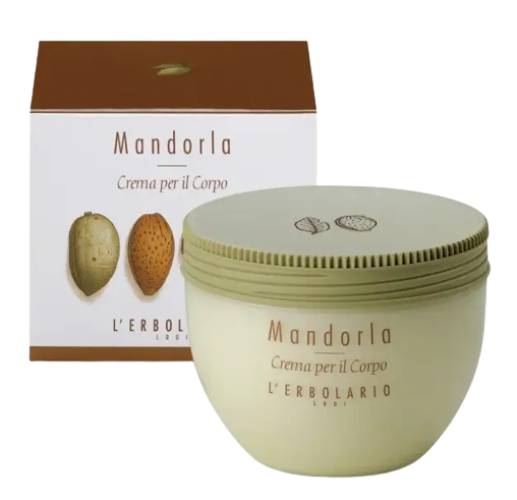 L'Erbolario Crema de corp parfumata Almond, 300ml