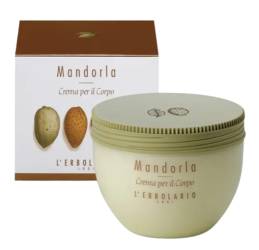 L'Erbolario Crema de corp parfumata Almond, 300ml