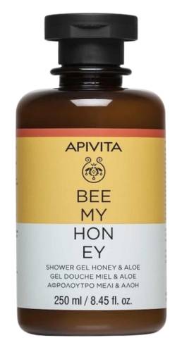Apivita Gel de dus cu miere si aloe Bee My Honey, 250ml