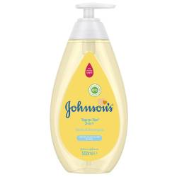 Lotiune de spalare si sampon 2 in 1 Johnson's Baby Top-to-Toe, 500ml, Johnson&Johnson
