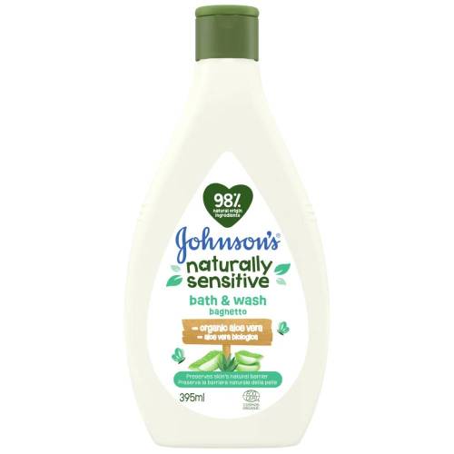 Sampon si gel de dus Johnson's Baby Naturally Sensitive, 395ml, Johnson&Johnson