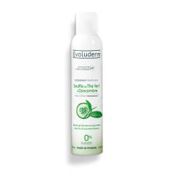 Deodorant 24h Fraîcheur Souffle de Thé Vert & Concombre, 200ml, Evoluderm