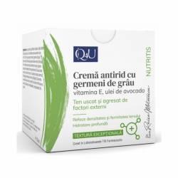 TIS Q4U Crema antirid cu germeni de grau, 50ml