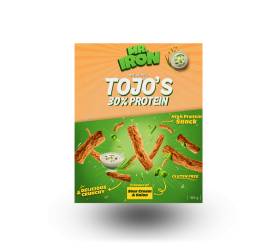 Snack cu 30% proteina fara zahar low-carb gluten free Sare si Arahide Tojos, 100g, Mr. Iron