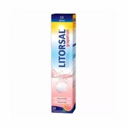 Litorsal electroliti cu aroma de grapefruit, 24 comprimate efervescente, Zdrovit