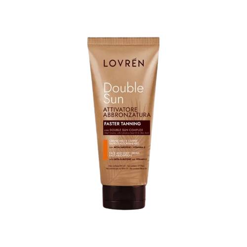 Crema pentru acceleararea bronzului Double Sun Attivatore Melaninico, 100ml, Lovren