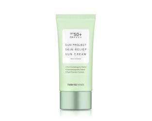 Crema de protectie solara Sun Project Skin Relief Sun Cream SPF50+ PA++++, 50ml, Thank You Farmer