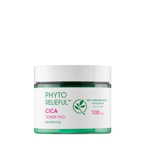 Dischete Cica Toner Pad Phyto Relieful, 100 bucati, Thank You Farmer